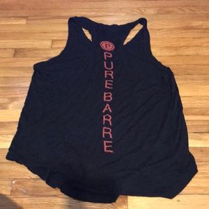Loosely fit Pure Barre tank size small